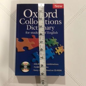 OXFORDS COLLOCATIONS DICTIONARY